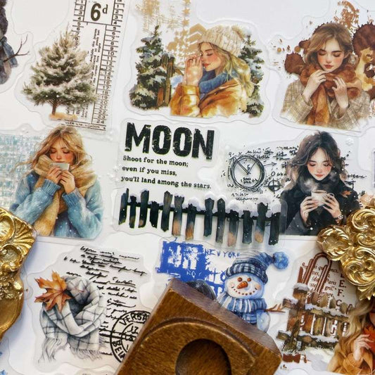 Warm In Winter Sticker 24PCS