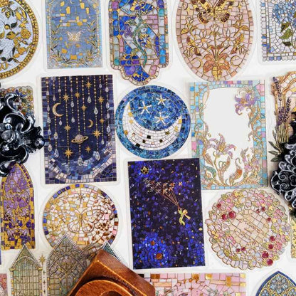 Colored Brick Sticker 40PCS