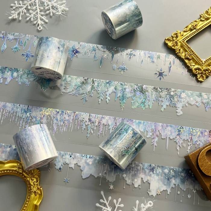 Curtain Of Winter PET Tape Roll