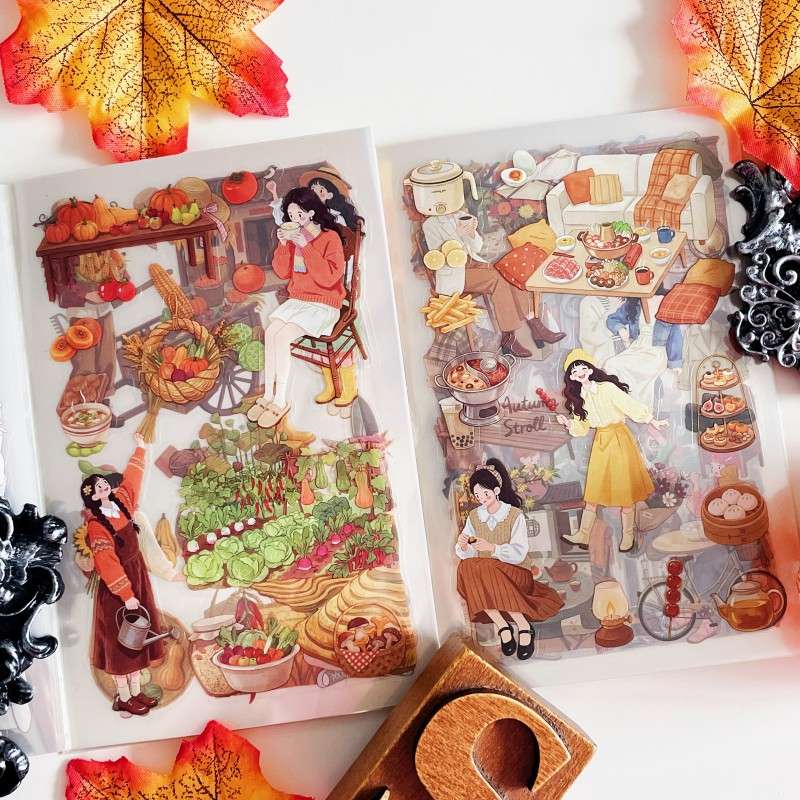 Autumn Outdoors Sticker Book 20Sheets