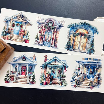 Winter Cottage Sticker 4Sheets | ML