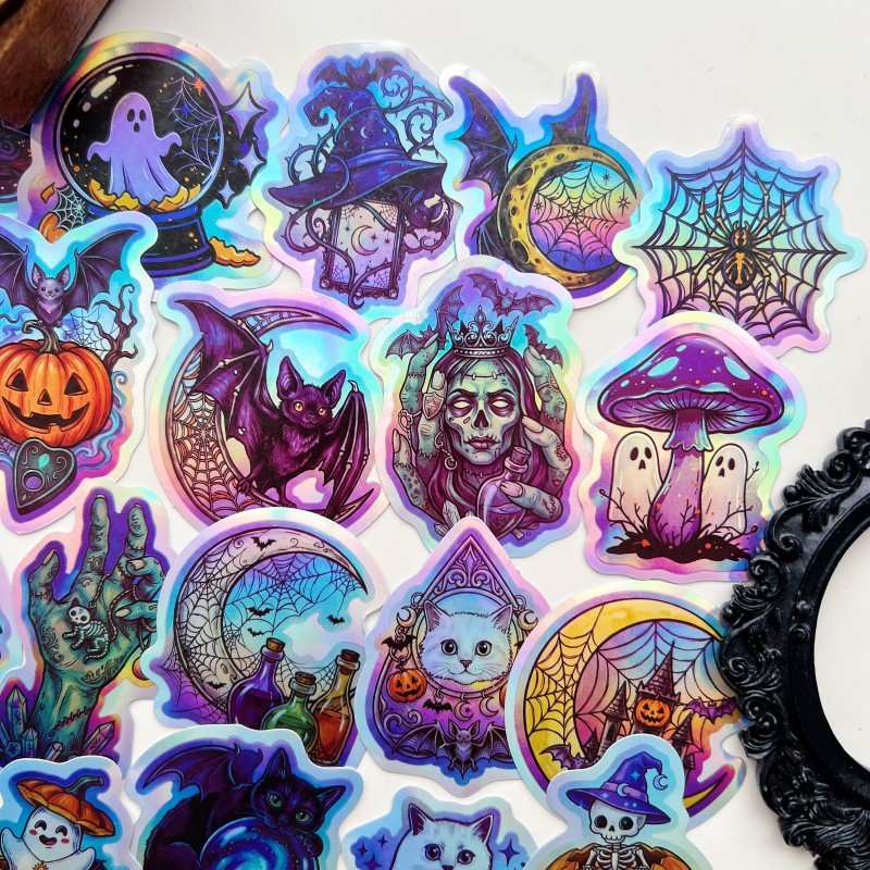 Glossy Spook Sticker 50PCS