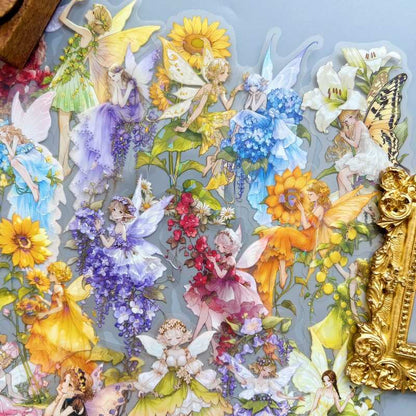 Flower Fairy Sticker 36PCS