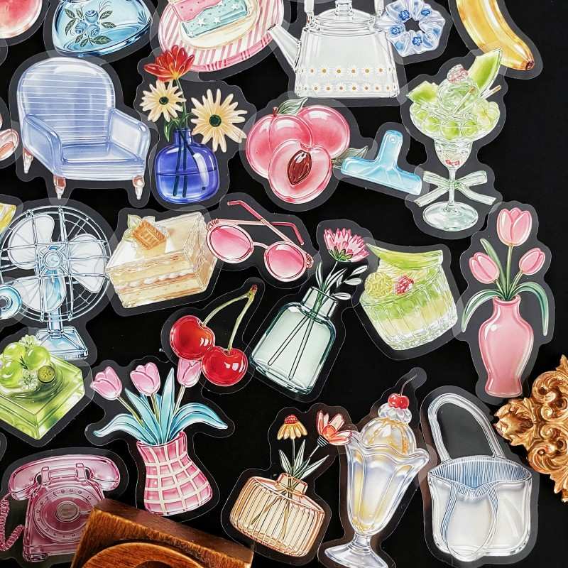 Shimmer Bazaar Sticker 90PCS