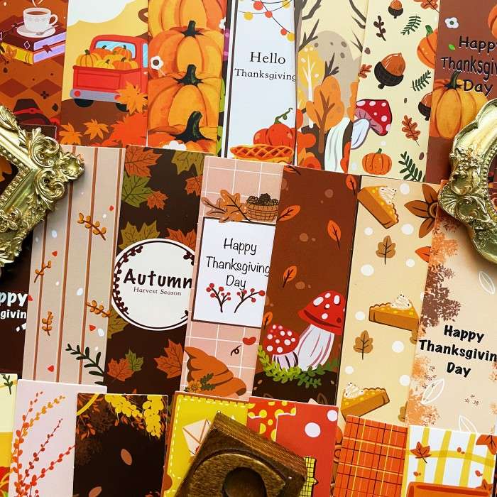 Grateful Table Note Paper 30PCS