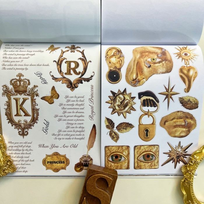 Golden Legend Sticker Book 20Sheets