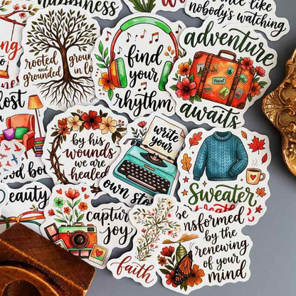 Cure Script Sticker 50PCS