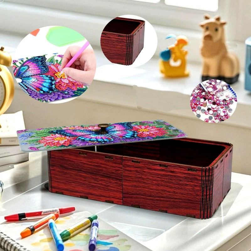 DIY Diamond Painting Storage Box