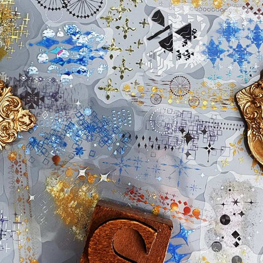 Shimmering Light Sticker 40PCS