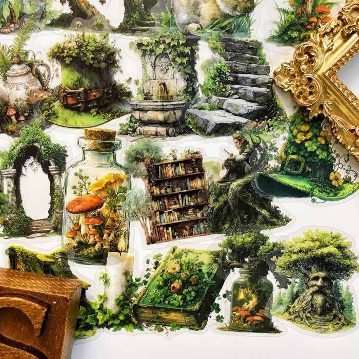 Tree Haven Sticker 50PCS