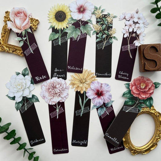 Painted Blossom Note Paper 10PCS