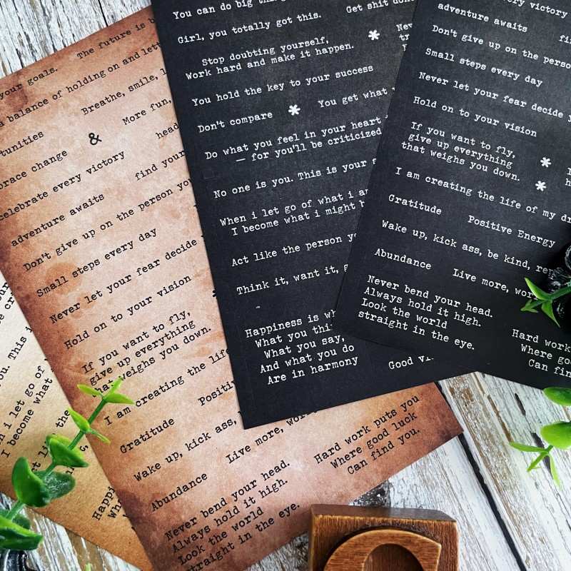 Classic Font Stickers