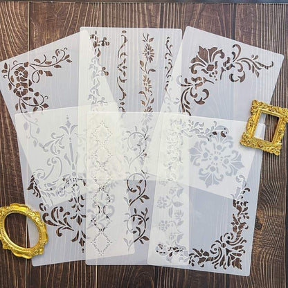 DIY Decorative Stencil Set NO.69
