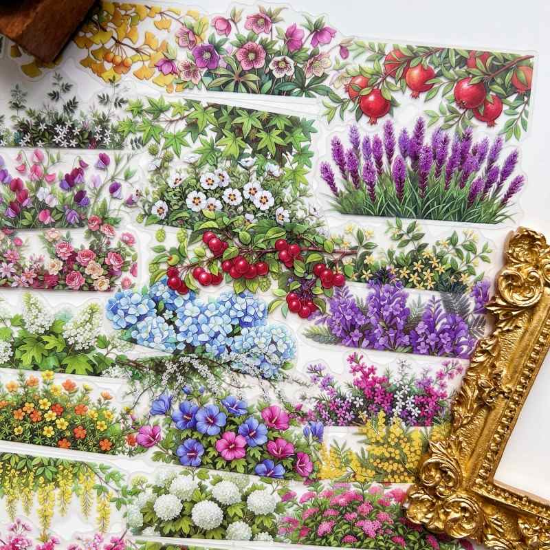 Bloom Elegance Sticker 60PCS