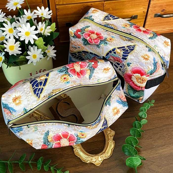 Butterfly Embroidery Pouch