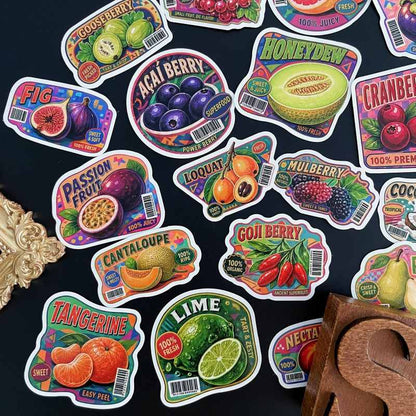 Fruit Tag Sticker 50PCS