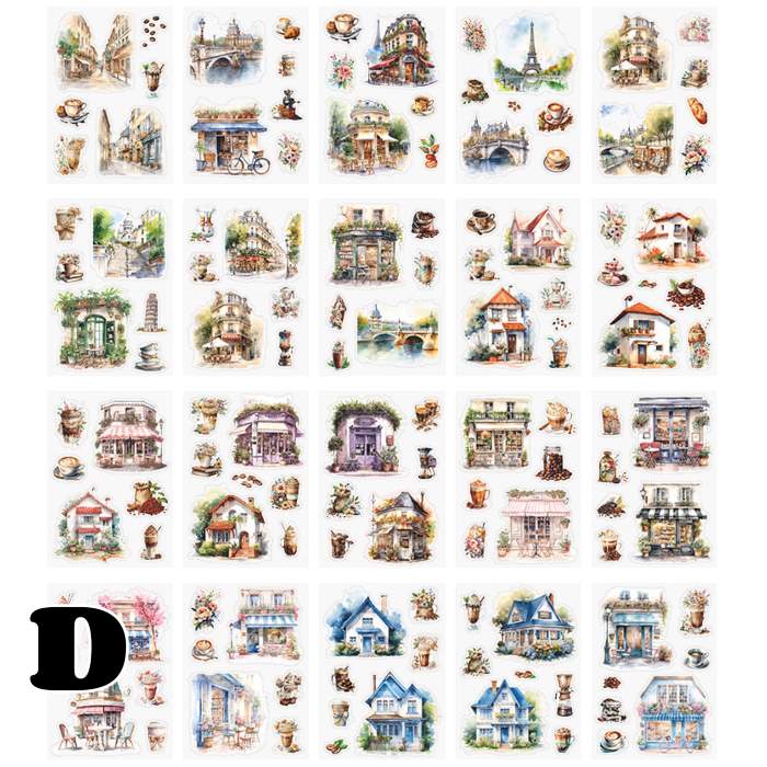 My Secret Garden Sticker Book 20PCS