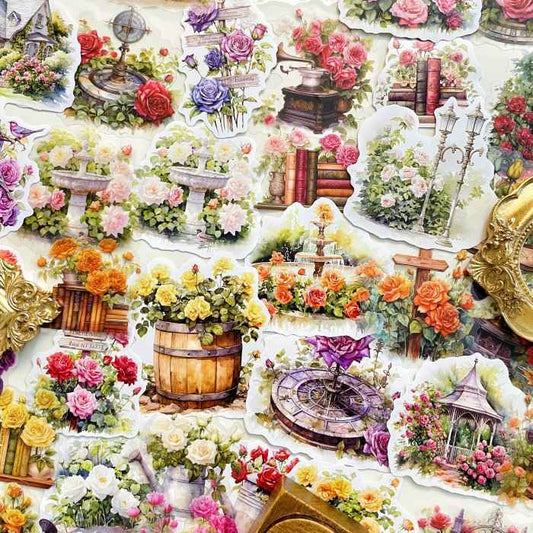Rose Manor Sticker 60PCS