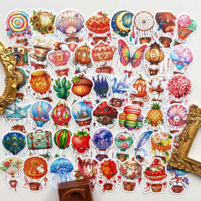 Cloud Balloon Sticker 50PCS