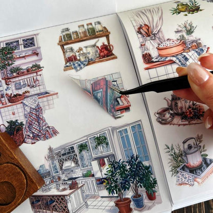 Life's Little Pleasures Sticker Book 20Sheets