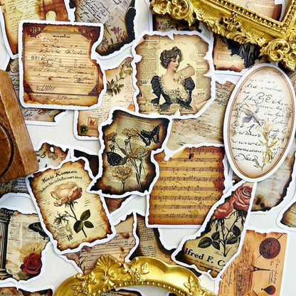 Ash Words Sticker 50PCS