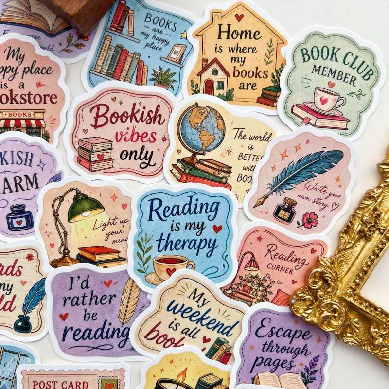 Bookplate Sticker 50PCS