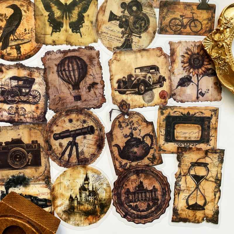 Nostalgia Mark Sticker 50PCS