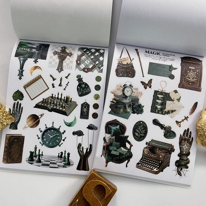 Emerald Spell Sticker Book 20Sheets