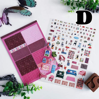 My Bedroom Builder Sticker Kit
