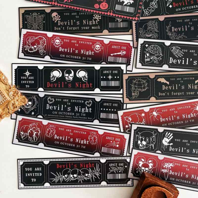Ghost Cranium Note Paper 30PCS