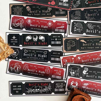 Ghost Cranium Note Paper 30PCS