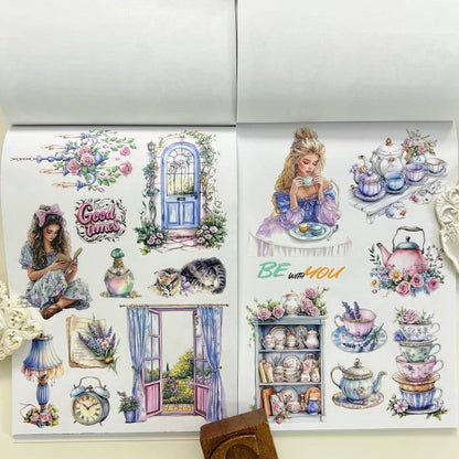 Dessert Delight Sticker Book 20Sheets