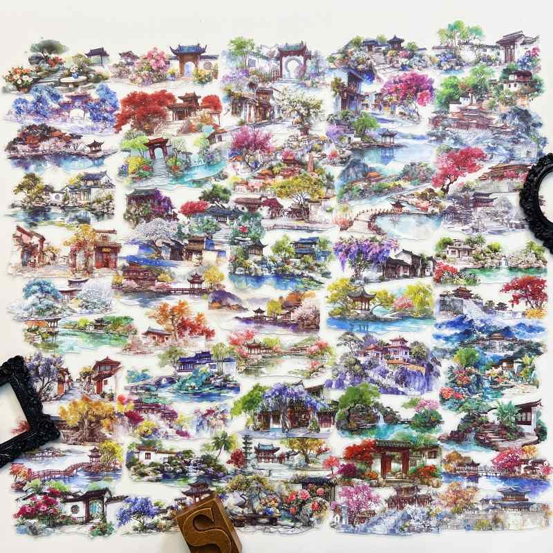 Dynasty Yard Sticker 60PCS