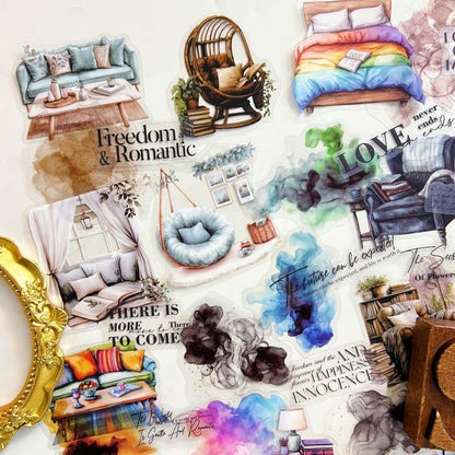 Colorful Corner Sticker 90PCS