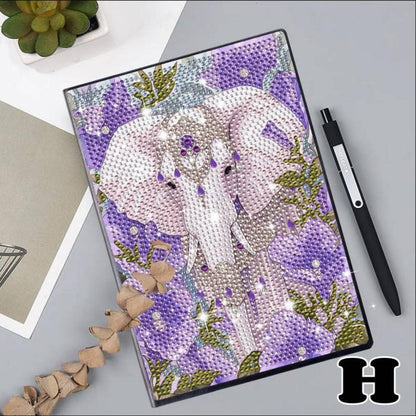 Animal Diamond Painting Dots Notebook Kit