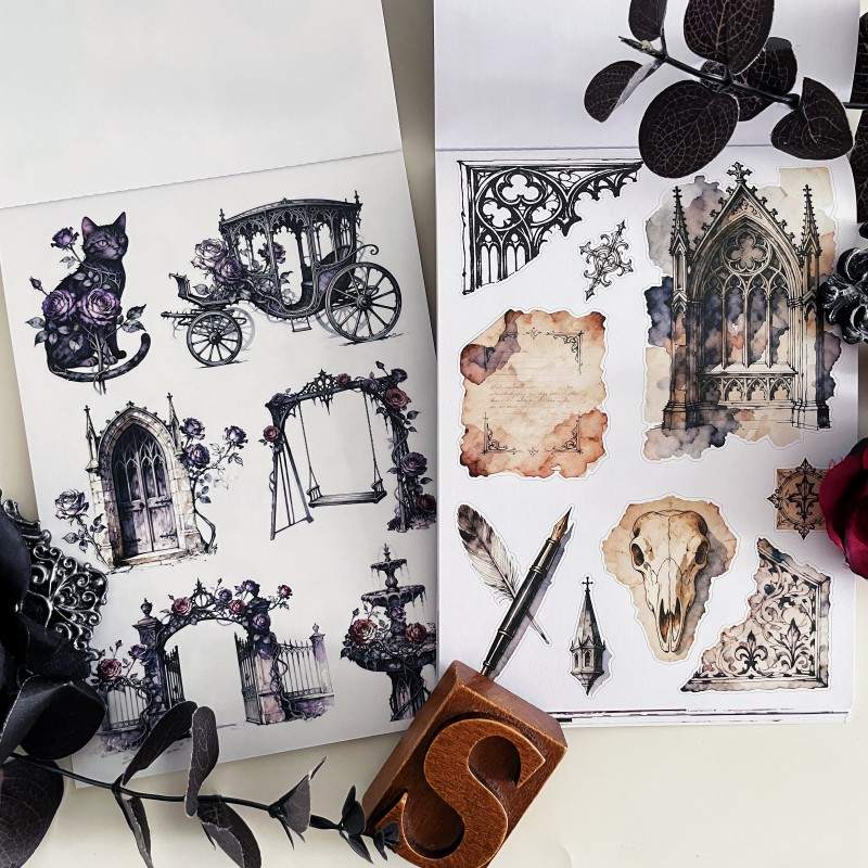 Midnight Sorrow Sticker Book 24Sheets