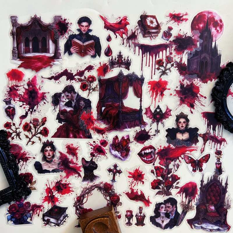 Crimson Queen Sticker 60PCS