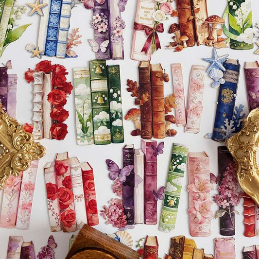 Reading Spine Sticker 48PCS