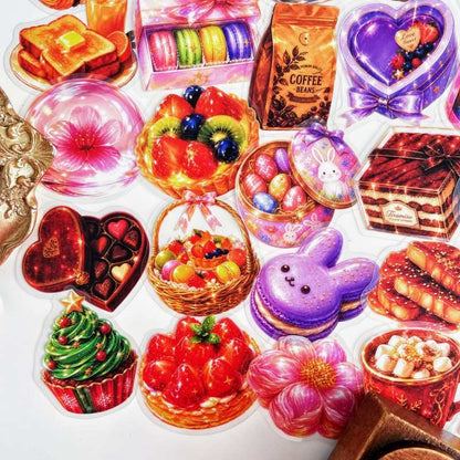 Cream Delight Sticker 50PCS