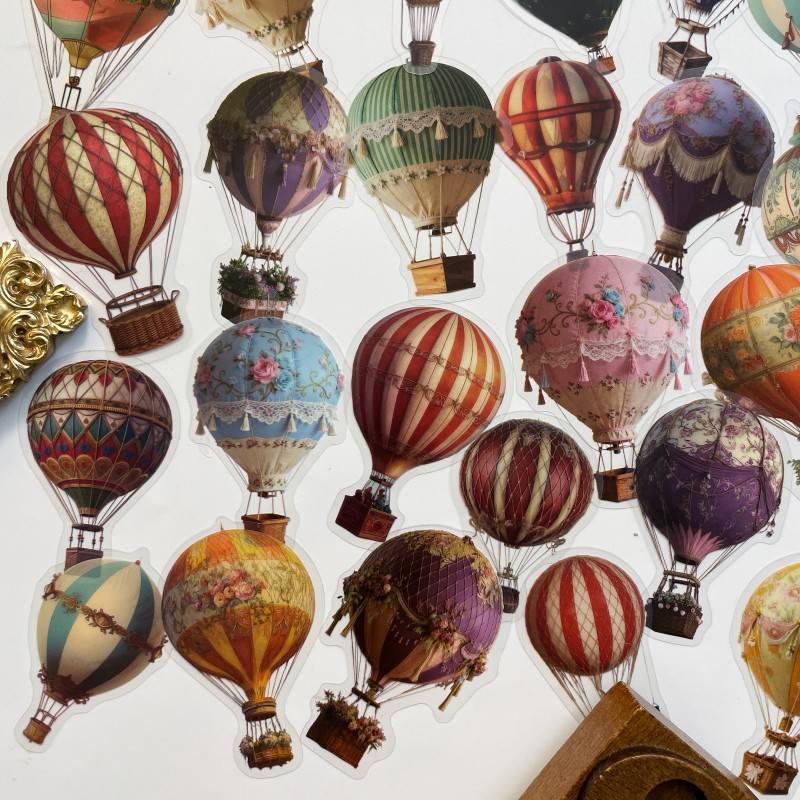 Clear Sky Sticker 60PCS