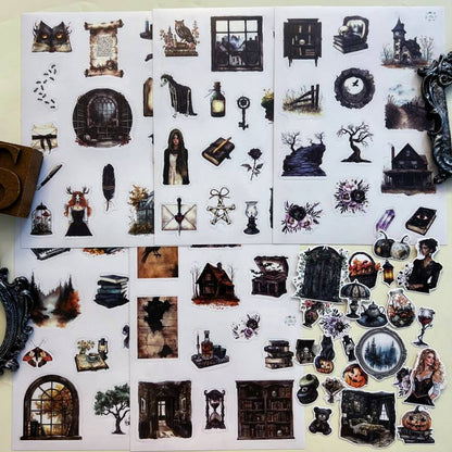 Dark Cottage Library Pack