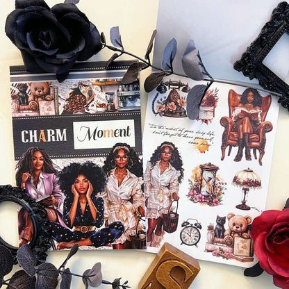 Charm Moment Sticker Book 20Sheets