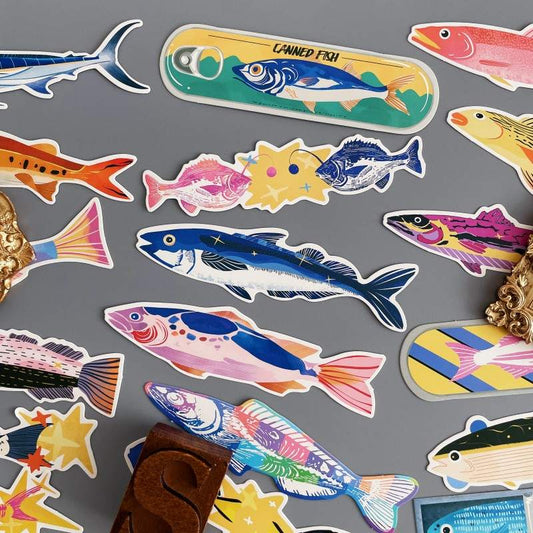 Ocean Fish Note Paper 30PCS