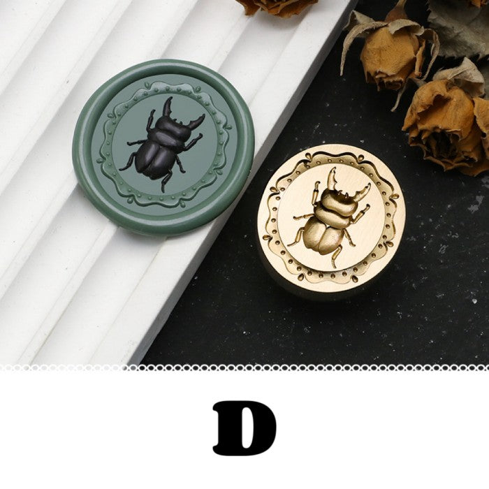 Insect Specimen Sealing Wax Stamp