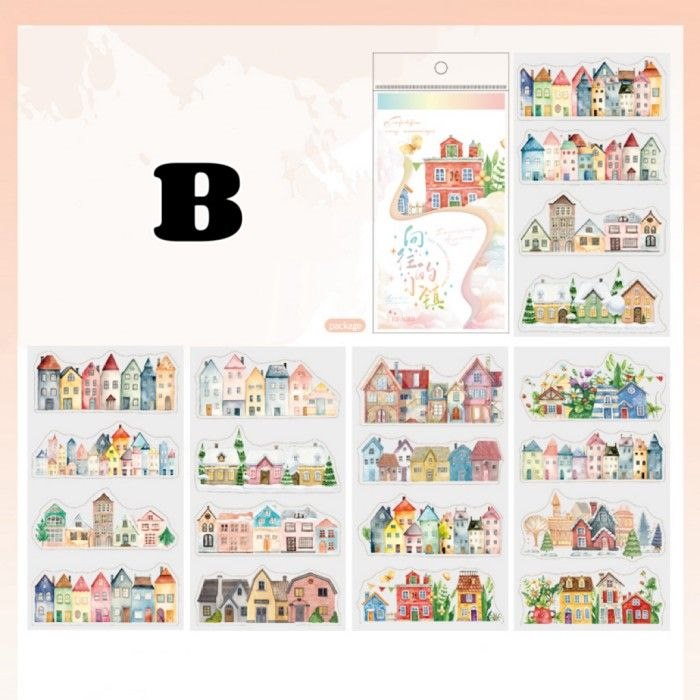 Blissful Hamlet Sticker Book 10Sheets