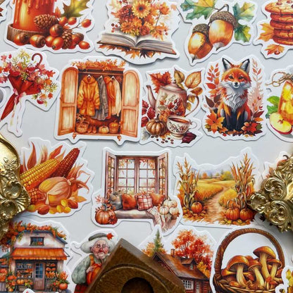 Fallen Gold Sticker 50PCS