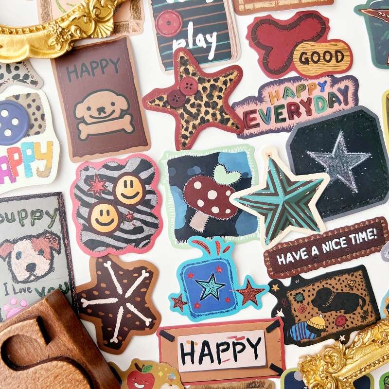 Patchwork Graffiti Sticker 50PCS