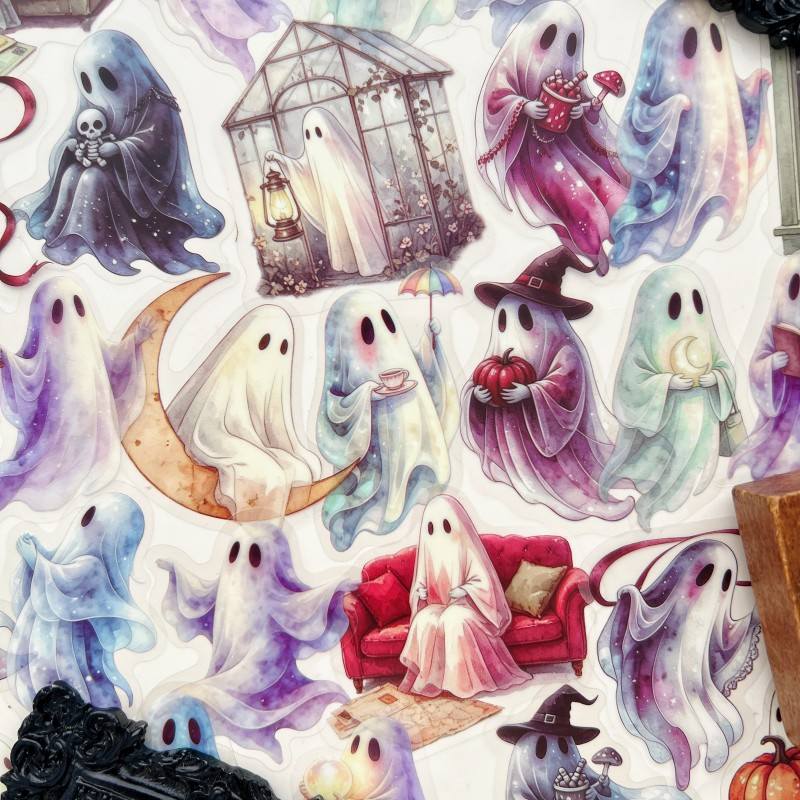 Gentle Hauntings Sticker 48PCS