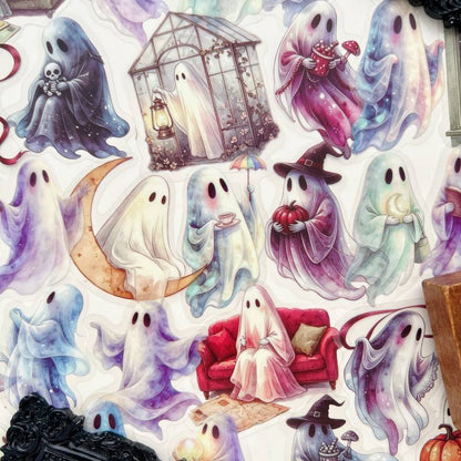 Gentle Hauntings Sticker 48PCS