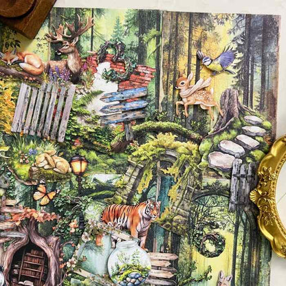 Jungle Adventure Ephemera Kit 100PCS